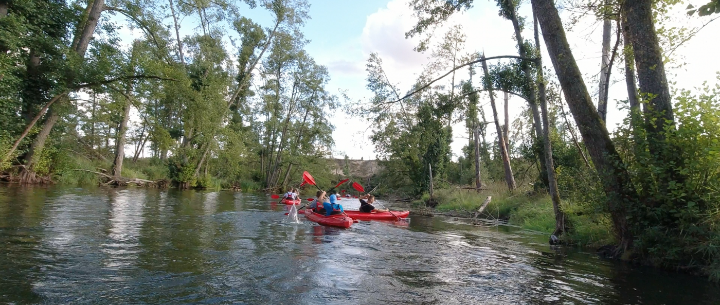 Integracyjny spływ kajakowy