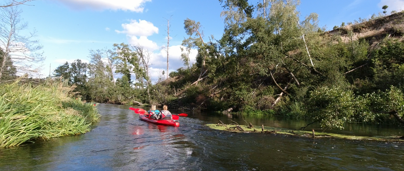 Integracyjny spływ kajakowy