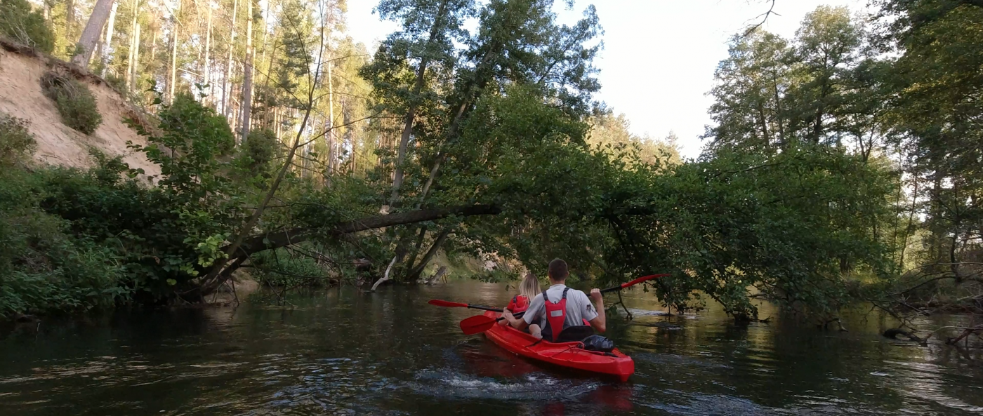 Integracyjny spływ kajakowy