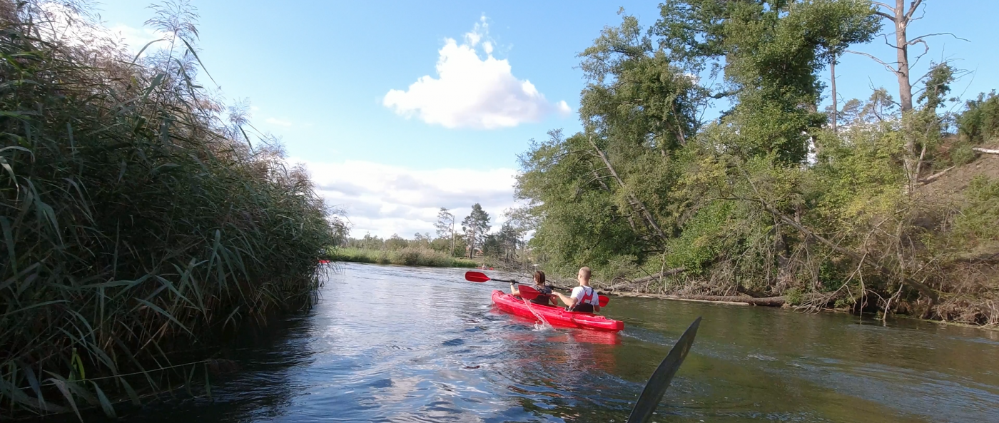 Integracyjny spływ kajakowy