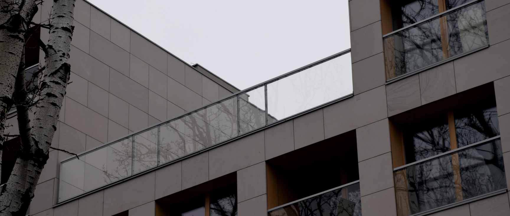 Szklane balustrady - 19 Dzielnica, Warszawa - Wutkowski 003