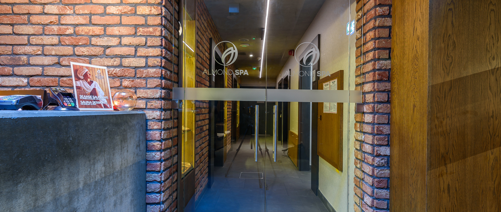 Szklane drzwi - Hotel Almond Business SPA, Gdańsk - Wutkowski 001