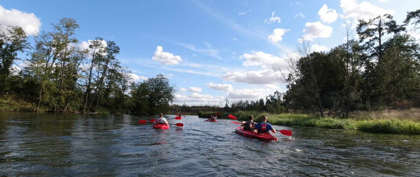 Integracyjny spływ kajakowy