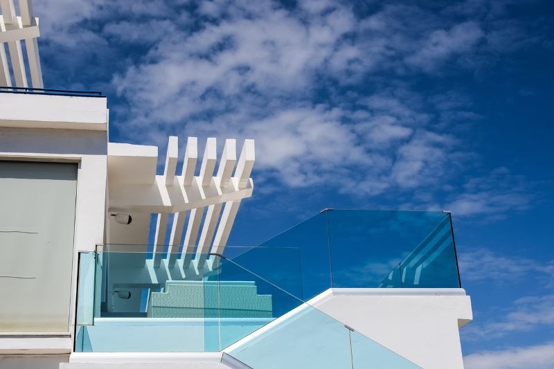 Szkło budowlane - Szklana balustrada - Wutkowski 001