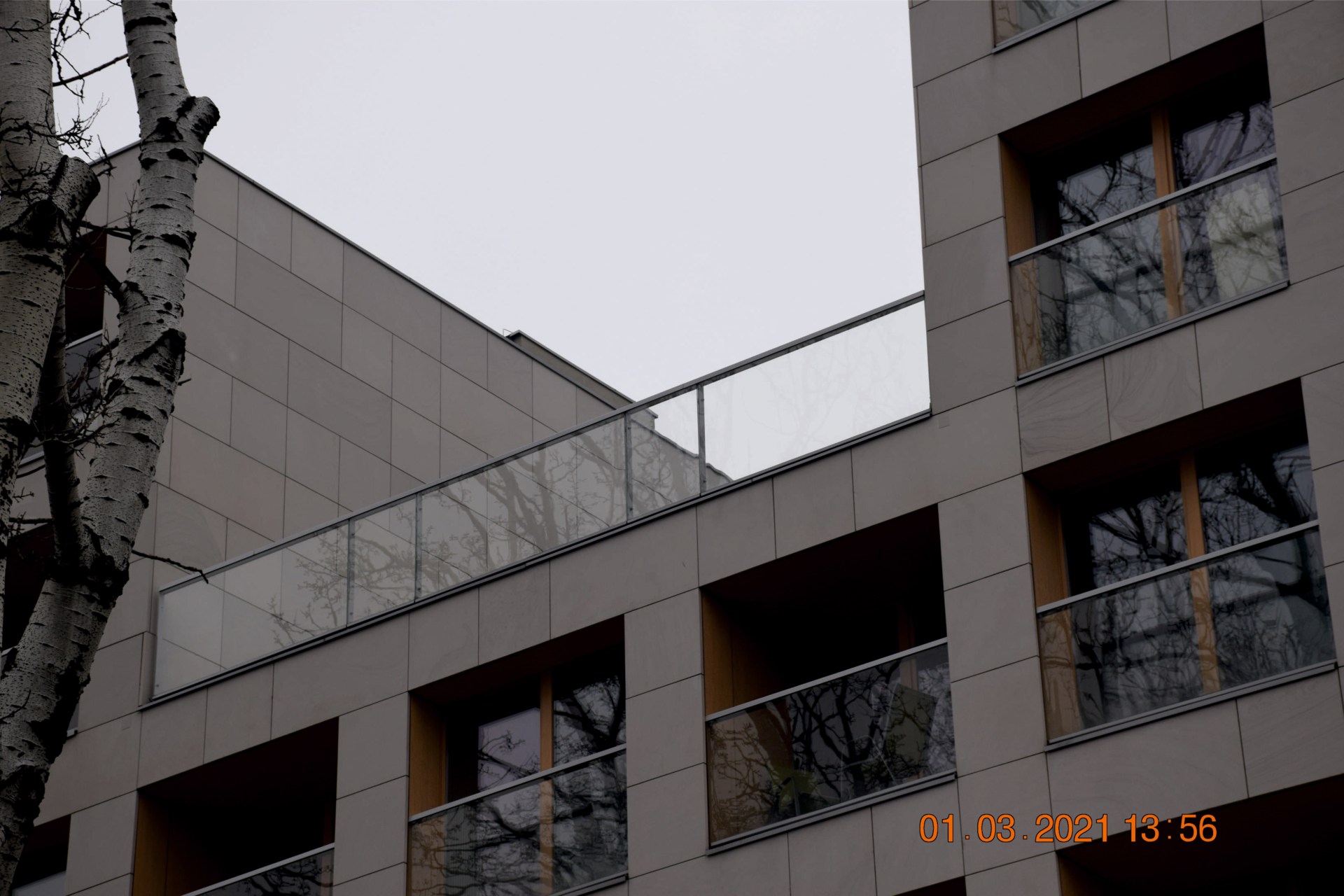 Szklane balustrady - 19 Dzielnica, Warszawa - Wutkowski 003