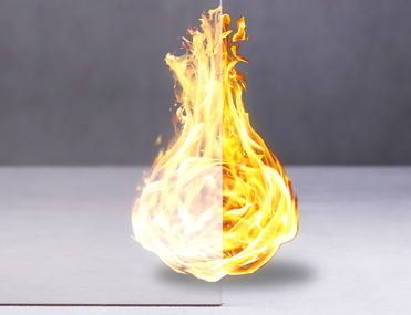 Fireplace glass